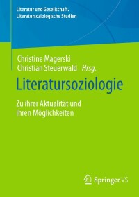 Cover image: Literatursoziologie 9783658398156