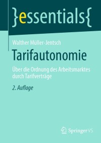 Cover image: Tarifautonomie 2nd edition 9783658398934