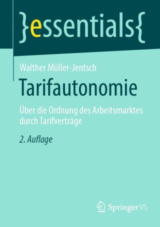 Imagen de portada: Tarifautonomie 2nd edition 9783658398934