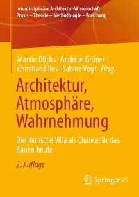 Omslagafbeelding: Architektur, Atmosphäre, Wahrnehmung 2nd edition 9783658398958