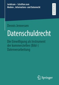 Cover image: Datenschuldrecht 9783658399566