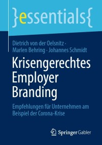 Cover image: Krisengerechtes Employer Branding 9783658399993