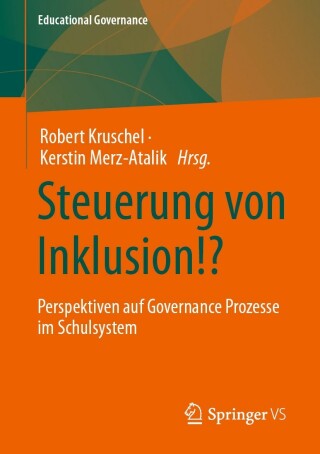Imagen de portada: Steuerung von Inklusion!? 9783658401023