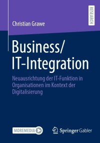 Cover image: Business/IT-Integration 9783658401313