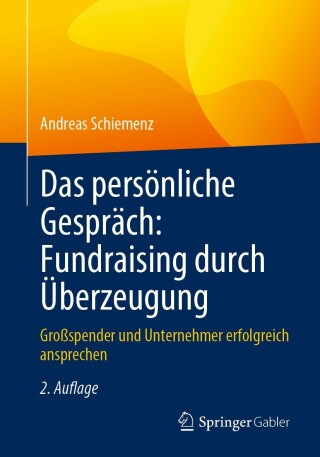 Cover image: Das persönliche Gespräch: Fundraising durch Überzeugung 2nd edition 9783658401375
