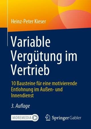 Omslagafbeelding: Variable Vergütung im Vertrieb 3rd edition 9783658402730