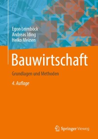 Cover image: Bauwirtschaft 4th edition 9783658403478