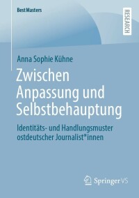 Cover image: Zwischen Anpassung und Selbstbehauptung 9783658403744