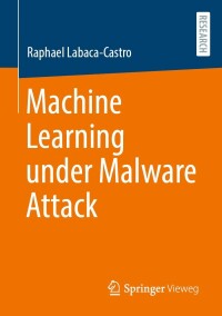 Cover image: Machine Learning under Malware Attack 9783658404413