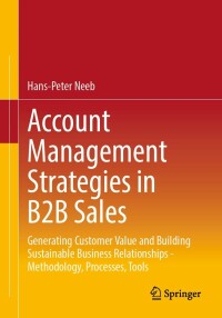 Omslagafbeelding: Account Management Strategies in B2B Sales 9783658404499
