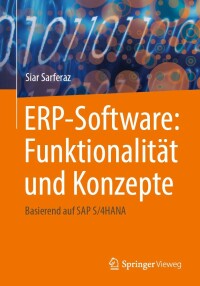 Cover image: ERP-Software: Funktionalität und Konzepte 9783658404987