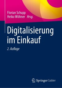 Imagen de portada: Digitalisierung im Einkauf 2nd edition 9783658405694
