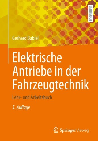 Imagen de portada: Elektrische Antriebe in der Fahrzeugtechnik 5th edition 9783658405854
