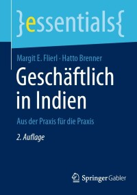 Imagen de portada: Geschäftlich in Indien 2nd edition 9783658406790