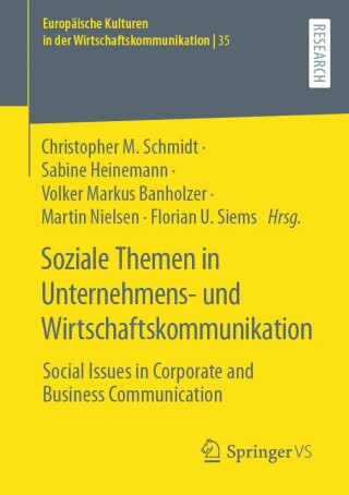 Imagen de portada: Soziale Themen in Unternehmens- und Wirtschaftskommunikation 9783658407049