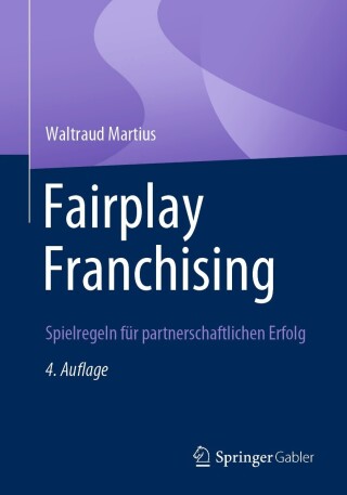 Omslagafbeelding: Fairplay Franchising 4th edition 9783658407650