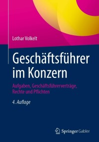 Omslagafbeelding: Geschäftsführer im Konzern 4th edition 9783658407759