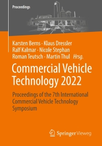 Imagen de portada: Commercial Vehicle Technology 2022 9783658407827