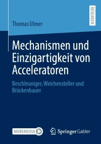 Imagen de portada: Mechanismen und Einzigartigkeit von Acceleratoren 9783658408749