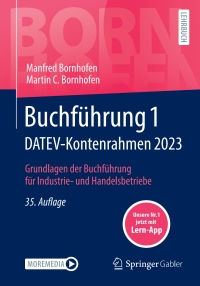 Cover image: Buchführung 1 DATEV-Kontenrahmen 2023 35th edition 9783658409845