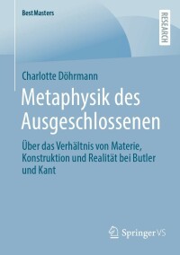 Cover image: Metaphysik des Ausgeschlossenen 9783658410162