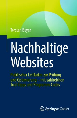 Cover image: Nachhaltige Websites 9783658410926