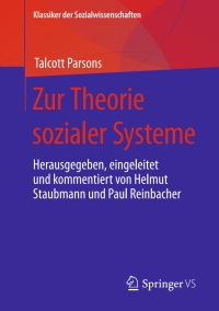 表紙画像: Zur Theorie sozialer Systeme 9783658413835