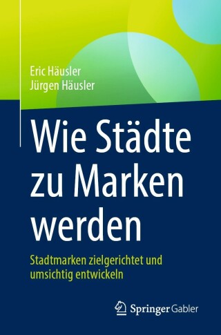 Immagine di copertina: Wie Städte zu Marken werden 9783658414559