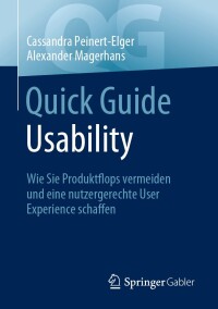 Titelbild: Quick Guide Usability 9783658414689