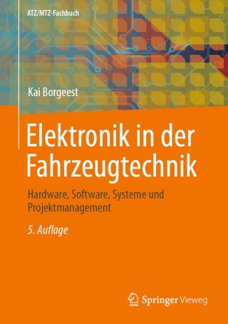 Cover image: Elektronik in der Fahrzeugtechnik 5th edition 9783658414825