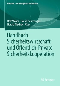 Cover image: Handbuch Sicherheitswirtschaft und Öffentlich-Private Sicherheitskooperation 9783658415075