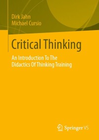 Omslagafbeelding: Critical Thinking 9783658415426