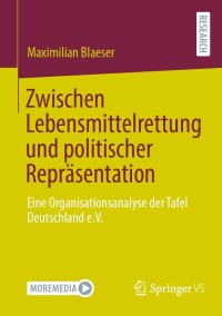 Imagen de portada: Zwischen Lebensmittelrettung und politischer Repräsentation 9783658415532