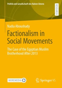 Titelbild: Factionalism in Social Movements 9783658415808