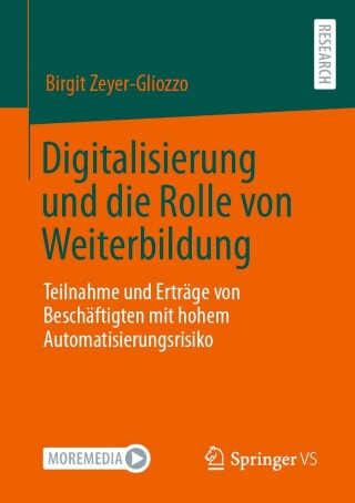 Immagine di copertina: Digitalisierung und die Rolle von Weiterbildung 9783658417215