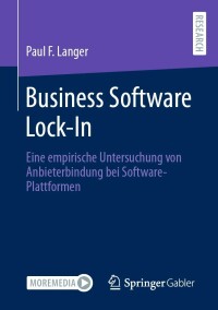 Immagine di copertina: Business Software Lock-In 9783658418076