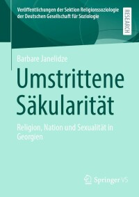 Immagine di copertina: Umstrittene Säkularität 9783658418908