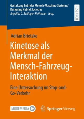 Imagen de portada: Kinetose als Merkmal der Mensch-Fahrzeug-Interaktion 9783658419479