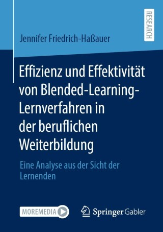 Cover image: Effizienz und Effektivität von Blended-Learning-Lernverfahren in der beruflichen Weiterbildung 9783658420000