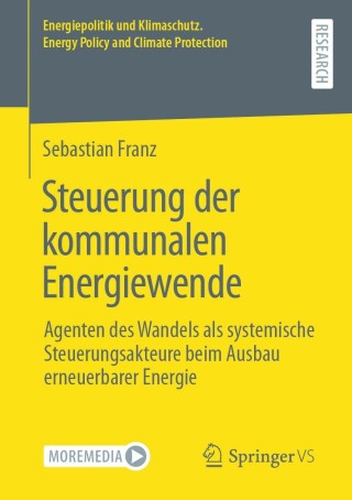 Imagen de portada: Steuerung der kommunalen Energiewende 9783658420550