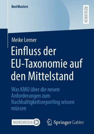 Cover image: Einfluss der EU-Taxonomie auf den Mittelstand 9783658420789