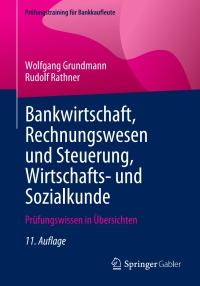 Titelbild: Bankwirtschaft, Rechnungswesen und Steuerung, Wirtschafts- und Sozialkunde 11th edition 9783658421977