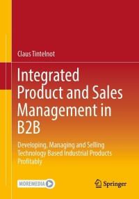 Cover image: Integrated Product and Sales Management in B2B 9783658422264