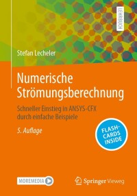 Omslagafbeelding: Numerische Strömungsberechnung 5th edition 9783658424053