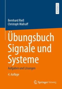 Cover image: Übungsbuch Signale und Systeme 4th edition 9783658424244