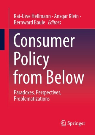 Imagen de portada: Consumer Policy from Below 9783658424886