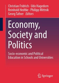 صورة الغلاف: Economy, Society and Politics 9783658425241