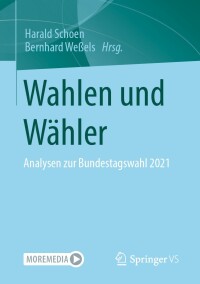 Cover image: Wahlen und Wähler 9783658426934