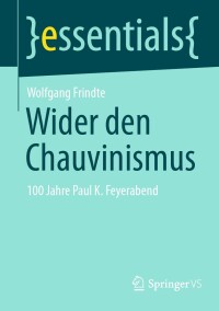 Cover image: Wider den Chauvinismus 9783658427214