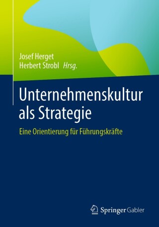 Cover image: Unternehmenskultur als Strategie 9783658427542